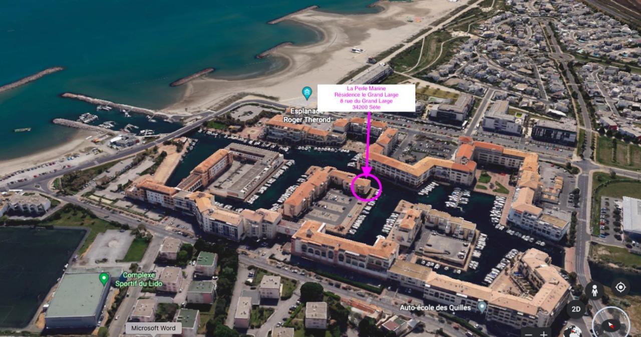 La Perle Marine, Cosy Et Renove, 200 M De La Plage, 1 Chambre, Parking Et Wifi Sète Eksteriør bilde