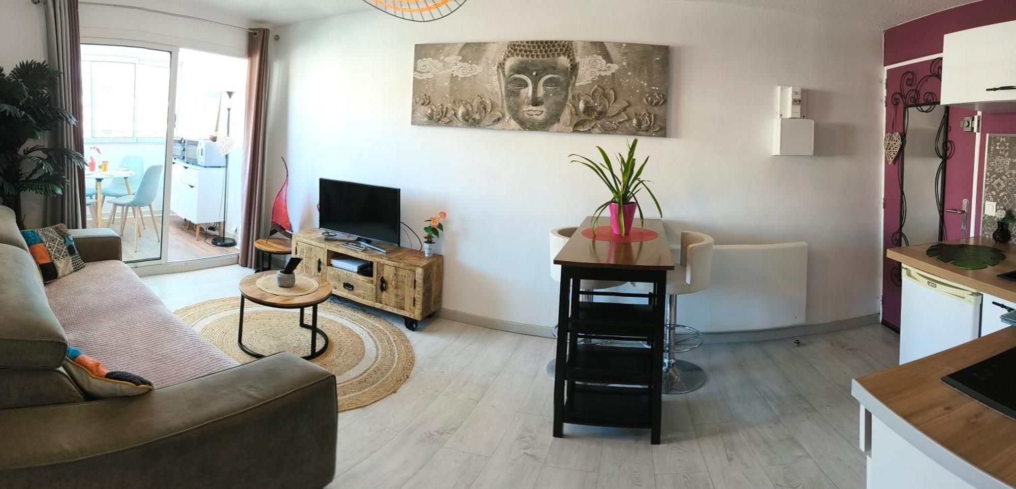 La Perle Marine, Cosy Et Renove, 200 M De La Plage, 1 Chambre, Parking Et Wifi Sète Eksteriør bilde